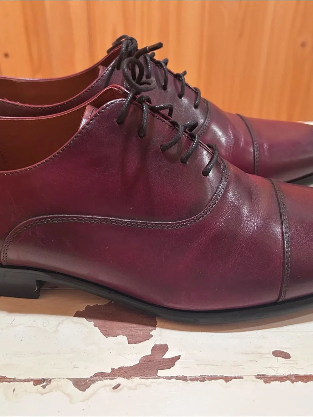 Men's FLORSHEIM SORRENTO CAP TOE OXFORD DRESS SHOES